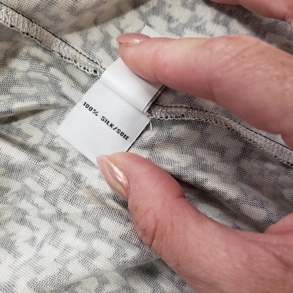 Diane Von Furstenburg Silk Sigourney Dress Sz 4 - Picture 8 of 10